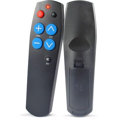 OEM Télécommande Tv Universelle À Gros Boutons,facile À Utiliser Et À Configurer,convient Aux Personnes Âgées Et Aux Enfants - Publicité OEM Télécommande Tv Universelle À Gros Boutons,facile À Utiliser Et À Configurer,convient Aux Personnes Âgées Et Aux Enfants - Publicité