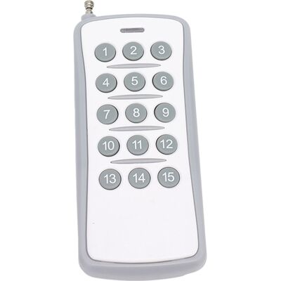 HEAT Télécommande Universelle Sans Fil 433 Mhz En Abs, 15 Touches, Pour Éclairage De Porte De Remplacement - Publicité HEAT Télécommande Universelle Sans Fil 433 Mhz En Abs, 15 Touches, Pour Éclairage De Porte De Remplacement - Publicité