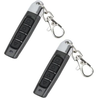 OEM 2 Pièces Telecommande Universelle Portail 433 Mhz, Télécommande Porte De Garage Universelle Avec 4 Boutons Et Fréquence Fixe, Duplicateur De Telecommande Portail Sans Fil Pour Portes De Garage - Publicité OEM 2 Pièces Telecommande Universelle Portail 433 Mhz, Télécommande Porte De Garage Universelle Avec 4 Boutons Et Fréquence Fixe, Duplicateur De Telecommande Portail Sans Fil Pour Portes De Garage - Publicité