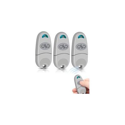 ENLENK 3pcs Telecommande Portail 433.92 Mhz, Télécommande De Portail, 2 Boutons, Télécommande Porte De Garage, Bip Portail Remote Control Badge Portail - Publicité ENLENK 3pcs Telecommande Portail 433.92 Mhz, Télécommande De Portail, 2 Boutons, Télécommande Porte De Garage, Bip Portail Remote Control Badge Portail - Publicité