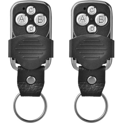 MOXIE Télecommande, Électrique À Distance, Pour Porte De Garage Télécommande Universelle 270-433.92mhz Avec 4 Boutons Dupliquées(2 Pcs) - Publicité MOXIE Télecommande, Électrique À Distance, Pour Porte De Garage Télécommande Universelle 270-433.92mhz Avec 4 Boutons Dupliquées(2 Pcs) - Publicité