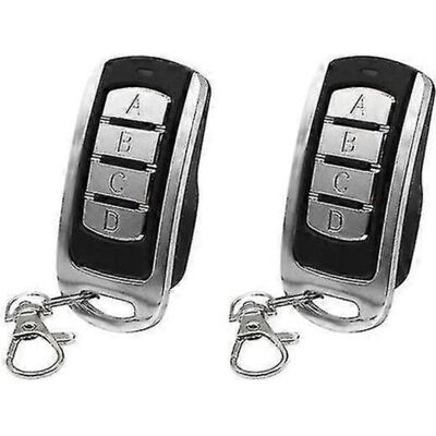 TRYWISE Télécommande Radio Universelle 4 Canaux, Fréquence 868 Mhz – Lot De 2 Unités Pour Portails, Portes De Garage, Volets Roulants Et Automatismes Domestiques - Publicité TRYWISE Télécommande Radio Universelle 4 Canaux, Fréquence 868 Mhz – Lot De 2 Unités Pour Portails, Portes De Garage, Volets Roulants Et Automatismes Domestiques - Publicité