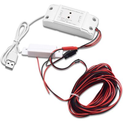 FLAMMKRAFT Pour Porte De Garage Intelligente, Installation Facile, Ouvre-porte De Garage Domestique Pour Smart A-style 1- - Publicité FLAMMKRAFT Pour Porte De Garage Intelligente, Installation Facile, Ouvre-porte De Garage Domestique Pour Smart A-style 1- - Publicité