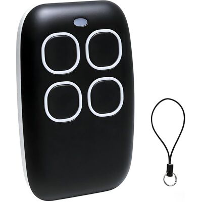 SANS MARQUE Télécommande Universelle Pour Porte De Garage 433 Mhz, Multifonction, Code Tournant Et Code Fixe, 4 En 1, Compatible Avec Plus De 90 Marques, Étanchéité Ipx6, Ouverture De Porte De Garage Blanc - Publicité SANS MARQUE Télécommande Universelle Pour Porte De Garage 433 Mhz, Multifonction, Code Tournant Et Code Fixe, 4 En 1, Compatible Avec Plus De 90 Marques, Étanchéité Ipx6, Ouverture De Porte De Garage Blanc - Publicité