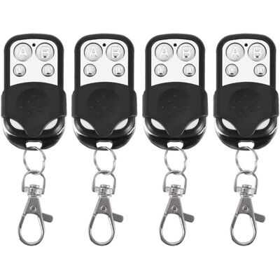 OEM 4 Télécommandes Universelles, Ouvre-porte De Garage Électrique Clone, Télécommande De Remplacement 433 Mhz, Télécommande De Porte De Garage À Quatre Boutons, Télécommande Sans Fil - Publicité OEM 4 Télécommandes Universelles, Ouvre-porte De Garage Électrique Clone, Télécommande De Remplacement 433 Mhz, Télécommande De Porte De Garage À Quatre Boutons, Télécommande Sans Fil - Publicité