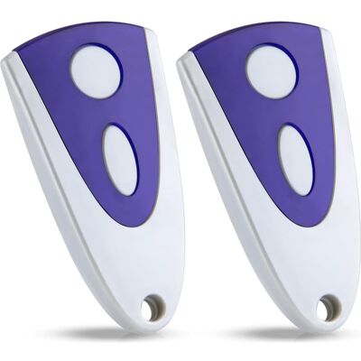 Vision Télécommande De Remplacement Pour Ouvre-porte De Garage Novoferm Novotron 502 Max43-2 512 Mix43-2 504 Max43-4, Lot De 2 - Publicité Vision Télécommande De Remplacement Pour Ouvre-porte De Garage Novoferm Novotron 502 Max43-2 512 Mix43-2 504 Max43-4, Lot De 2 - Publicité