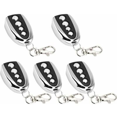 SCORPIO Lot De 5 Ouvre-porte De Garage Électrique À Télécommande, 433 Mhz Pour Clonage De Portail, De Garage, De Clonage Électrique Universel (5 Pièces) - Publicité SCORPIO Lot De 5 Ouvre-porte De Garage Électrique À Télécommande, 433 Mhz Pour Clonage De Portail, De Garage, De Clonage Électrique Universel (5 Pièces) - Publicité