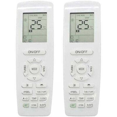 OEM (2pcs) Télécommandes De Climatiseur . Pour Fonction De Chauffage Et De Refroidissement. Télécommande De Remplacement - Publicité OEM (2pcs) Télécommandes De Climatiseur . Pour Fonction De Chauffage Et De Refroidissement. Télécommande De Remplacement - Publicité