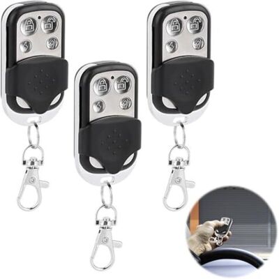 OEM Télécommande Universelle Pour Portail Automatique – 4 Boutons, 3 Fréquences (433,92 Mhz), Couleur Noir, Compatible Multi-marques - Publicité OEM Télécommande Universelle Pour Portail Automatique – 4 Boutons, 3 Fréquences (433,92 Mhz), Couleur Noir, Compatible Multi-marques - Publicité