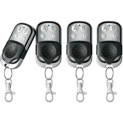 SANS MARQUE Télécommande Universelle Pour Porte De Garage 4 Pièces, Télécommande 433 Mhz, Ouvre-porte De Garage Avec 4 Boutons Pour Ouvre-porte De Garage, Portes Coulissantes, Portes, Interrupteurs D'Éclairage - Publicité SANS MARQUE Télécommande Universelle Pour Porte De Garage 4 Pièces, Télécommande 433 Mhz, Ouvre-porte De Garage Avec 4 Boutons Pour Ouvre-porte De Garage, Portes Coulissantes, Portes, Interrupteurs D'Éclairage - Publicité