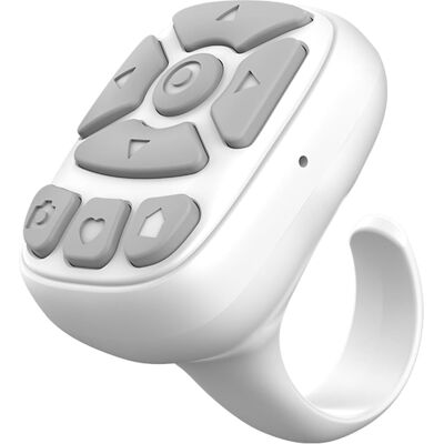 ALVIOR Anneau Bluetooth Controleur Smartphone - Commandes Tactiles Sans Fil Pour Vidéo Musique Présentation - Compatible Ios Android - Autonomie 30 Jours - Usb-c - 1 Pièce - Publicité ALVIOR Anneau Bluetooth Controleur Smartphone - Commandes Tactiles Sans Fil Pour Vidéo Musique Présentation - Compatible Ios Android - Autonomie 30 Jours - Usb-c - 1 Pièce - Publicité