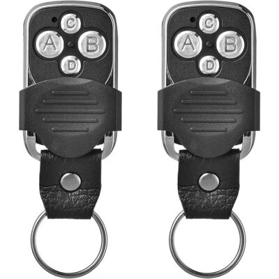 MOXIE Télecommande, Électrique À Distance, Pour Porte De Garage Télécommande Universelle 270-433.92mhz Avec 4 Boutons Dupliquées(2 Pcs) - Publicité MOXIE Télecommande, Électrique À Distance, Pour Porte De Garage Télécommande Universelle 270-433.92mhz Avec 4 Boutons Dupliquées(2 Pcs) - Publicité