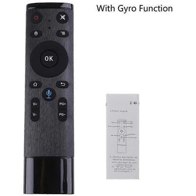 ALLAUVE Télécommande Sans Fil Q5 2,4 Ghz Avec Gyroscope Pour Ordinateur Portable, Htpc Et Boîtier Tv Android. Publicité ALLAUVE Télécommande Sans Fil Q5 2,4 Ghz Avec Gyroscope Pour Ordinateur Portable, Htpc Et Boîtier Tv Android. Publicité