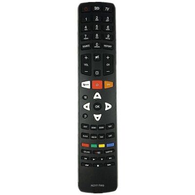 FLAMMKRAFT Télécommande De Remplacement Rc311 Fmi3 Pour L43p1us, 65xtu815, L50c1us Et L55p2us - Publicité FLAMMKRAFT Télécommande De Remplacement Rc311 Fmi3 Pour L43p1us, 65xtu815, L50c1us Et L55p2us - Publicité