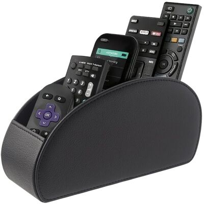 OEM Porte-télécommande Avec 5 Poches, Grand Support Pour Tv, Dvd, Clé 4k Et Télécommandes Bluray, Rangement Pour Stylos, M Noir - Publicité OEM Porte-télécommande Avec 5 Poches, Grand Support Pour Tv, Dvd, Clé 4k Et Télécommandes Bluray, Rangement Pour Stylos, M Noir - Publicité