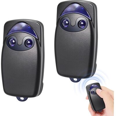 Vision Télécommande De Portail 433 Mhz Compatible Avec Flo2r-s, Télécommande De Porte De Garage 2 Canaux Pour N1ce One1, On1, On2e, Flo2r-s, Flo2re Pour Porte De Garage, Lot De 2 - Publicité Vision Télécommande De Portail 433 Mhz Compatible Avec Flo2r-s, Télécommande De Porte De Garage 2 Canaux Pour N1ce One1, On1, On2e, Flo2r-s, Flo2re Pour Porte De Garage, Lot De 2 - Publicité