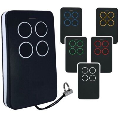 OEM Télécommande Universelle Pour Portail Automatique – Compatible Rolling Code Et Fixed Code – Mémorisation Jusqu'à 4 Commandes – Design Compact En Abs - Publicité OEM Télécommande Universelle Pour Portail Automatique – Compatible Rolling Code Et Fixed Code – Mémorisation Jusqu'à 4 Commandes – Design Compact En Abs - Publicité