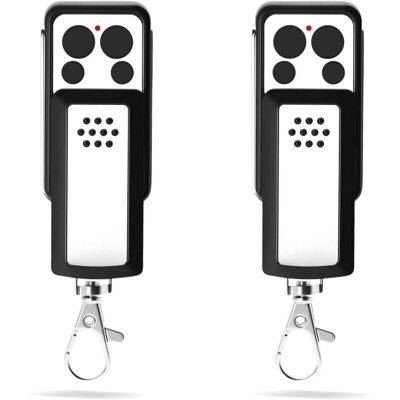 ABCRITAL Telecommande Universelle Portaillot De 2 Télécommandes De Portail 433,92 Mhz – Compatible Avec 114253, Old 104250, Red 104257, 104251, 104350 – 4 Canaux, Code Tournant, Design À Glissière – Piles Incl - Publicité ABCRITAL Telecommande Universelle Portaillot De 2 Télécommandes De Portail 433,92 Mhz – Compatible Avec 114253, Old 104250, Red 104257, 104251, 104350 – 4 Canaux, Code Tournant, Design À Glissière – Piles Incl - Publicité