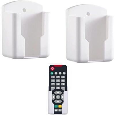 OEM Lot De 2 Supports Muraux Pour Télécommandes - Organisateur De Télécommande - Porte-stylo - Support Mural Pour Climatisation - Étagère De Rangement - Publicité OEM Lot De 2 Supports Muraux Pour Télécommandes - Organisateur De Télécommande - Porte-stylo - Support Mural Pour Climatisation - Étagère De Rangement - Publicité