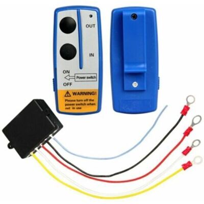 URSUS Télécommande De Treuil Sans Fil 12 V, Kit De Télécommande De Treuil Sans Fil Universel 12 V 50 Pieds Pour Camion De Voiture (2 Grandes Télécommandes Incluses) - Publicité URSUS Télécommande De Treuil Sans Fil 12 V, Kit De Télécommande De Treuil Sans Fil Universel 12 V 50 Pieds Pour Camion De Voiture (2 Grandes Télécommandes Incluses) - Publicité