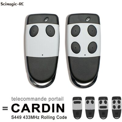 OEM Telecommande Portail Pour Cardin S449 Qz2, S449 Qz1, 433.92 Mhz, 2 Canaux, Txq4492p0, Télécommande De Portail Pour Porte De Garage (2pcs) - Publicité OEM Telecommande Portail Pour Cardin S449 Qz2, S449 Qz1, 433.92 Mhz, 2 Canaux, Txq4492p0, Télécommande De Portail Pour Porte De Garage (2pcs) - Publicité