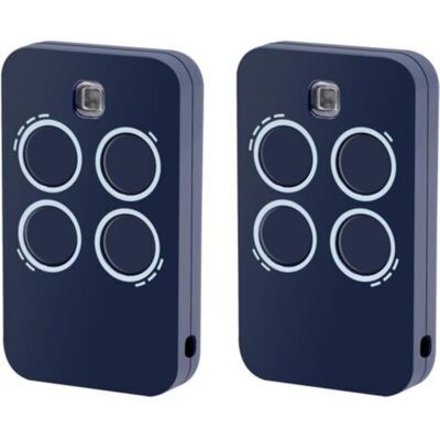 Vision Lot De 2 Télécommandes De Remplacement Pour Ouvre-porte De Garage 4 Canaux, Compatibles Avec Genius Echo Tx4 Rc 433 Mhz - Publicité Vision Lot De 2 Télécommandes De Remplacement Pour Ouvre-porte De Garage 4 Canaux, Compatibles Avec Genius Echo Tx4 Rc 433 Mhz - Publicité