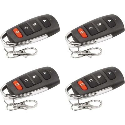 BRAST 4pcs Clonage Télécommande Porte-clés,porte De Garage De Remplacement Universel Portail Électrique,télécommandes Originales Pour Véhicules Verrouillage Central, Portes De Garage - Publicité BRAST 4pcs Clonage Télécommande Porte-clés,porte De Garage De Remplacement Universel Portail Électrique,télécommandes Originales Pour Véhicules Verrouillage Central, Portes De Garage - Publicité