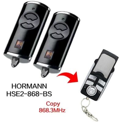 LAVVE 2 Télécommandes De Porte De Garage 868 Mhz Hormann Bs Hse2-868-bs - Photo Couleur - Publicité LAVVE 2 Télécommandes De Porte De Garage 868 Mhz Hormann Bs Hse2-868-bs - Photo Couleur - Publicité