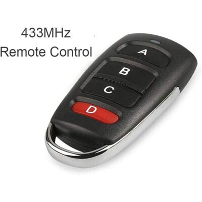 ENLENK 1 Télécommande Universelle Pour Ouverture De Porte De Garage Électrique, 433 Mhz - Publicité ENLENK 1 Télécommande Universelle Pour Ouverture De Porte De Garage Électrique, 433 Mhz - Publicité