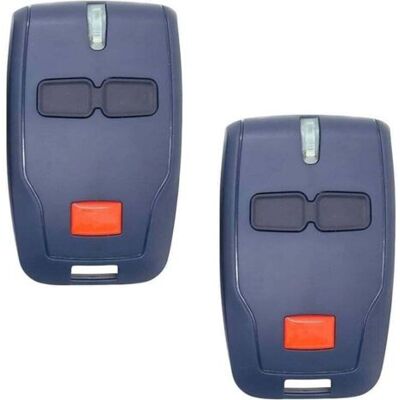 ABYSSE Lot De 2 Télécommandes Universelles 433 Mhz Pour Porte De Garage, Compatibles Avec L'Ouvre-porte Mitto 2, Porte-clés 2 Canaux Avec Porte-clés - Publicité ABYSSE Lot De 2 Télécommandes Universelles 433 Mhz Pour Porte De Garage, Compatibles Avec L'Ouvre-porte Mitto 2, Porte-clés 2 Canaux Avec Porte-clés - Publicité