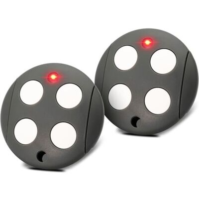BARKBUSTERS 433,92 Mhz Telecommande Portail, Lot De 2 Telecommande Porte De Garage Compatible Avec Telecommande Mhouse Gtx4, Rolling Code, 4 Canaux - Publicité BARKBUSTERS 433,92 Mhz Telecommande Portail, Lot De 2 Telecommande Porte De Garage Compatible Avec Telecommande Mhouse Gtx4, Rolling Code, 4 Canaux - Publicité