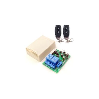 OEM Commutateur À Distance Sans Fil 433mhz 2 Canaux Ac 110v/220v/230v/240v 10a 2 Télécommandes Pour Porte De Garage/lumières/pompes - Publicité OEM Commutateur À Distance Sans Fil 433mhz 2 Canaux Ac 110v/220v/230v/240v 10a 2 Télécommandes Pour Porte De Garage/lumières/pompes - Publicité