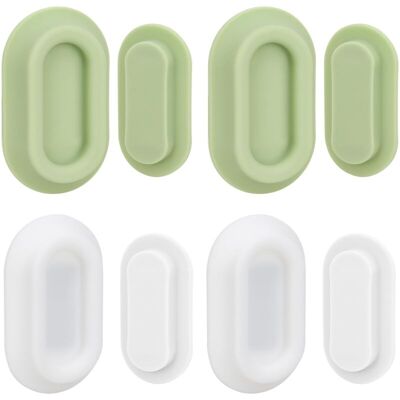 OEM 4 Pièces Porte Telecommande Mural, Support Magnétique Pour Télécommande, No Drilling Required Support De Télécommande Mural Pour Télévision, Ventilateur, Climatisation (vert + Blanc) - Publicité OEM 4 Pièces Porte Telecommande Mural, Support Magnétique Pour Télécommande, No Drilling Required Support De Télécommande Mural Pour Télévision, Ventilateur, Climatisation (vert + Blanc) - Publicité