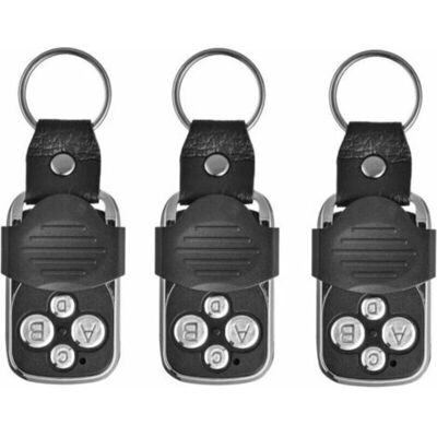 TRYWISE Télécommande Universelle Pour Portes De Garage – 3 Pièces, Compatible 270–433,92 Mhz, 4 Boutons À Code Tournant, Sans Pile Incluse, Fonctionne Avec La Plupart Des Moteurs De Portails Et Portes Section - Publicité TRYWISE Télécommande Universelle Pour Portes De Garage – 3 Pièces, Compatible 270–433,92 Mhz, 4 Boutons À Code Tournant, Sans Pile Incluse, Fonctionne Avec La Plupart Des Moteurs De Portails Et Portes Section - Publicité
