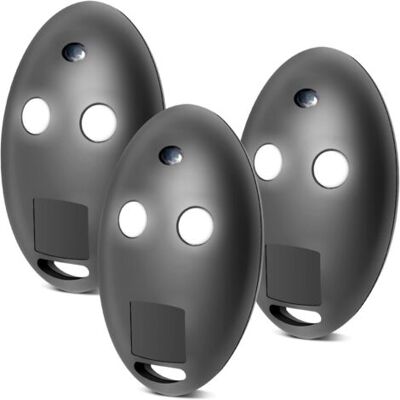 BARKBUSTERS Telecomando Cancello, 3 Pezzi 433 Mhz Telecomando Compatibile Con Bft Mitto2, 2 Canali, Rolling Code Per Cancelli Automatici - Publicité BARKBUSTERS Telecomando Cancello, 3 Pezzi 433 Mhz Telecomando Compatibile Con Bft Mitto2, 2 Canali, Rolling Code Per Cancelli Automatici - Publicité