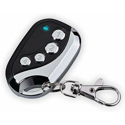 ETNZEBC Télécommande Universelle Copieuse 433.92 Mhz – Remplace Plusieurs Télécommandes – Compatible Portail, Garage, Alarme – Facile À Synchroniser - Publicité ETNZEBC Télécommande Universelle Copieuse 433.92 Mhz – Remplace Plusieurs Télécommandes – Compatible Portail, Garage, Alarme – Facile À Synchroniser - Publicité