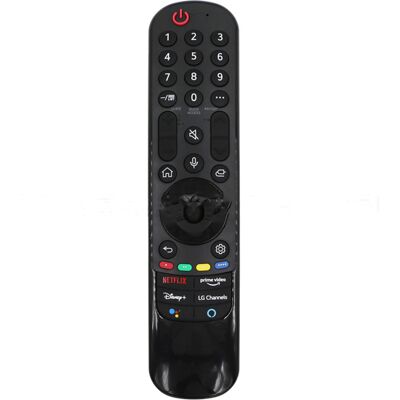 ALVIOR Télécommande Voix Tv - Télécommande Ir Universelle Pour Tv Lg Mr21ga - Angle De Réception Élargi - 2 Piles Aa Incluses - Publicité ALVIOR Télécommande Voix Tv - Télécommande Ir Universelle Pour Tv Lg Mr21ga - Angle De Réception Élargi - 2 Piles Aa Incluses - Publicité