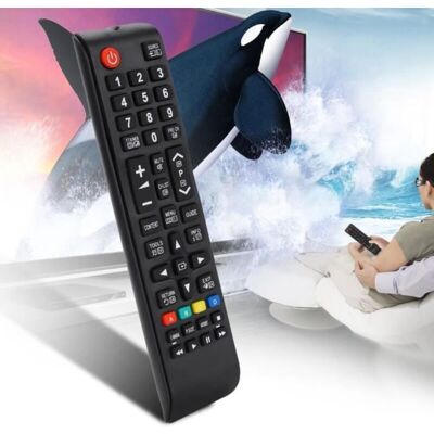 FANGMEDIA Télécommande Universelle Tv - Samsung - Aa59-00602a - Longue Distance - Noir - Publicité FANGMEDIA Télécommande Universelle Tv - Samsung - Aa59-00602a - Longue Distance - Noir - Publicité