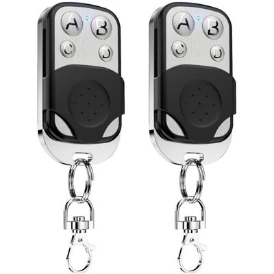 ENOWELIR Télécommande Universelle 433,92 Mhz Pour Portail Et Porte De Garage, 4 Touches, Code Fixe, Sans Fil, Compatible Système Coulissant - Publicité ENOWELIR Télécommande Universelle 433,92 Mhz Pour Portail Et Porte De Garage, 4 Touches, Code Fixe, Sans Fil, Compatible Système Coulissant - Publicité
