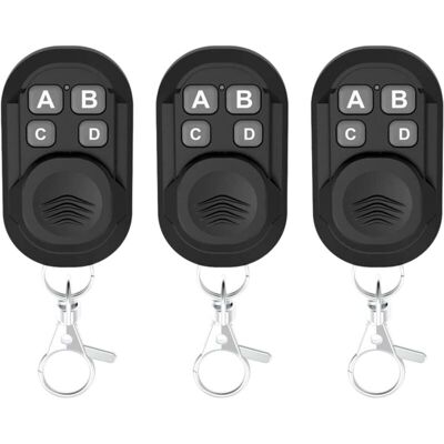 Scotch Lot De 3 Ouvre-portes De Garage Rf Sans Fil Universels 433 Mhz - Publicité Scotch Lot De 3 Ouvre-portes De Garage Rf Sans Fil Universels 433 Mhz - Publicité