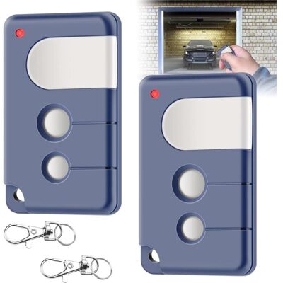 OEM Lot De 2 Ouvre-porte De Garage : Émetteur Portatif De Garage Compatible Avec Chamberlain 84335eml, 84333e, 94333e, Ouvre-porte De Garage, Télécommande De Porte De Garage, 433,92 Mhz Télécommande De-do - Publicité OEM Lot De 2 Ouvre-porte De Garage : Émetteur Portatif De Garage Compatible Avec Chamberlain 84335eml, 84333e, 94333e, Ouvre-porte De Garage, Télécommande De Porte De Garage, 433,92 Mhz Télécommande De-do - Publicité
