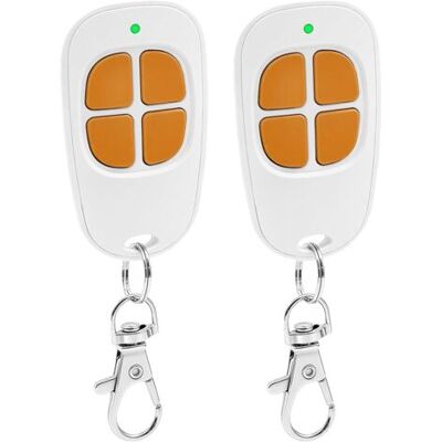 BARKBUSTERS Lot De 2 Aam0094 Télécommande Portail Garage 4 Canaux, 433.92mhz Compatible Scs Motorisation Portail Et Porte De Garage(orange) - Publicité BARKBUSTERS Lot De 2 Aam0094 Télécommande Portail Garage 4 Canaux, 433.92mhz Compatible Scs Motorisation Portail Et Porte De Garage(orange) - Publicité