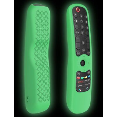 OEM Lg Smart Tv Coque De Télécommande En Silicone Étanche Pour An-mr21gc Mr21n/21ga Magic Remote Control Case Stand Film De Protection ,vert,1pc - Publicité OEM Lg Smart Tv Coque De Télécommande En Silicone Étanche Pour An-mr21gc Mr21n/21ga Magic Remote Control Case Stand Film De Protection ,vert,1pc - Publicité