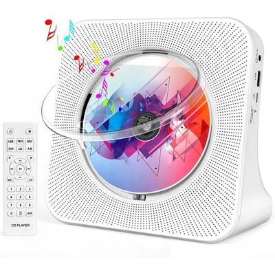 OEM Lecteur Cd De Bureau Avec Bluetooth, Haut-parleurs Hi-fi Intégrés Et Télécommande - Publicité OEM Lecteur Cd De Bureau Avec Bluetooth, Haut-parleurs Hi-fi Intégrés Et Télécommande - Publicité