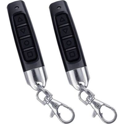 SANS MARQUE 2pcs Telecommande Universelle Portail, Codes Fixes Et Codes D'Apprentissage, Clonage Télécommande 433 Mhz, Adaptée Aux Portes De Garage, Télécommande Universelle Sans Fil Porte Clés Duplicateur - Publicité SANS MARQUE 2pcs Telecommande Universelle Portail, Codes Fixes Et Codes D'Apprentissage, Clonage Télécommande 433 Mhz, Adaptée Aux Portes De Garage, Télécommande Universelle Sans Fil Porte Clés Duplicateur - Publicité