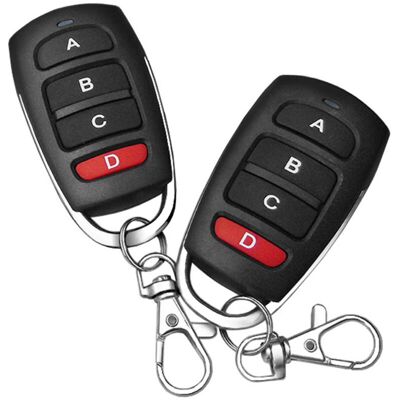 FOGSHIELD 2pcs Telecommande Portail Universelle, Telecommande Portail Garage À 4 Boutons 433 Mhz, Télécommande De Porte Universelle De Garage Duplicateur Sans Fil Clonage Pour Voitures Porte Et Barrière - Publicité FOGSHIELD 2pcs Telecommande Portail Universelle, Telecommande Portail Garage À 4 Boutons 433 Mhz, Télécommande De Porte Universelle De Garage Duplicateur Sans Fil Clonage Pour Voitures Porte Et Barrière - Publicité