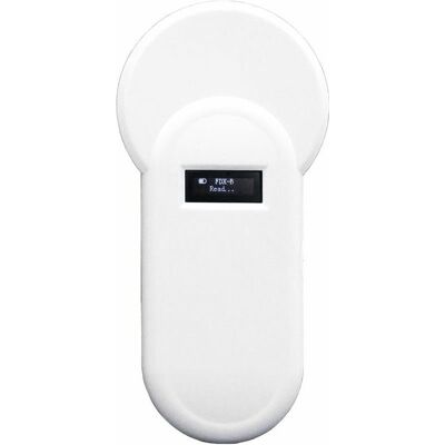 OEM Gabrielle Lecteur De Puce Animale Portable H01-t 134.2khz 134.2khz Lecteur D'Étiquettes D'Animaux Lecteur D'Affichage Oled Format Fdx-b Support Buzz-er Pour La Gestion Des Fermes Avicoles, Blanc - Publicité OEM Gabrielle Lecteur De Puce Animale Portable H01-t 134.2khz 134.2khz Lecteur D'Étiquettes D'Animaux Lecteur D'Affichage Oled Format Fdx-b Support Buzz-er Pour La Gestion Des Fermes Avicoles, Blanc - Publicité