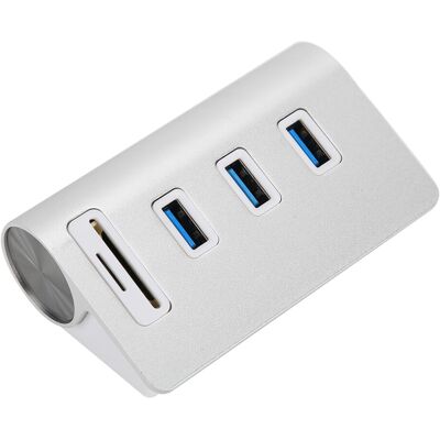 OEM Ce Hub Usb 3.0 À 3 Ports Est Compatible Avec Les Systèmes Os X Et Pc. Il Arbore Un Design Élégant Inspiré D'Apple Et Un Lecteur De Cartes Facile D'Utilisation Prenant En Charge Les Cartes Mémoire Jusq - Publicité OEM Ce Hub Usb 3.0 À 3 Ports Est Compatible Avec Les Systèmes Os X Et Pc. Il Arbore Un Design Élégant Inspiré D'Apple Et Un Lecteur De Cartes Facile D'Utilisation Prenant En Charge Les Cartes Mémoire Jusq - Publicité