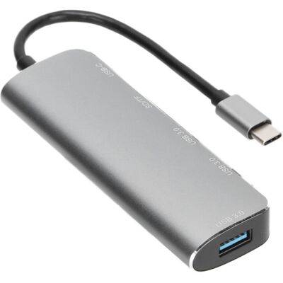 OEM Hub Multiport Usb 3.2 Avec Design En Aluminium, Prend En Charge La Transmission D'Images 4k 30 Hz Et 2k 60 Hz, Interface 6 En 1 Comprenant Usb-c Vers Hdmi, Usb 3.0, Lecteur De Cartes Sd/tf Et Station - Publicité OEM Hub Multiport Usb 3.2 Avec Design En Aluminium, Prend En Charge La Transmission D'Images 4k 30 Hz Et 2k 60 Hz, Interface 6 En 1 Comprenant Usb-c Vers Hdmi, Usb 3.0, Lecteur De Cartes Sd/tf Et Station - Publicité