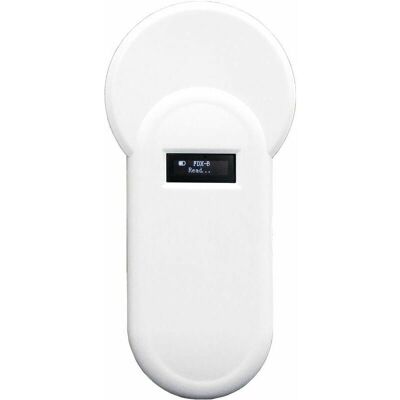 OEM Lecteur De Puce Animale Portable H01-t 134.2khz 134.2khz Lecteur D'Étiquettes D'Animaux Lecteur D'Affichage Format Fdx-b Pour La Gestion D'Élevage De Volailles, Blanc - Publicité OEM Lecteur De Puce Animale Portable H01-t 134.2khz 134.2khz Lecteur D'Étiquettes D'Animaux Lecteur D'Affichage Format Fdx-b Pour La Gestion D'Élevage De Volailles, Blanc - Publicité
